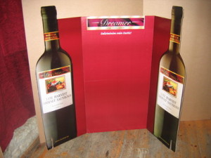 Advertising stand for the drink industry 